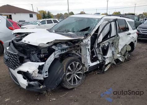 2020 Ford Explorer St из США, поврежденный, VIN 1FM5K8GC0LGA42805